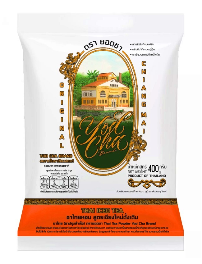 Tè in polvere per Thai Iced Tea - Yod Cha 400g.
